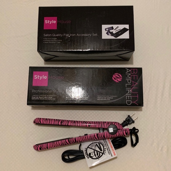 style house beauty amplified flat iron